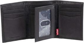 img 1 attached to 💼 Levis Men's Trifold Wallet with Window - Men's Accessories and Wallets, Card Cases, Money Organizers