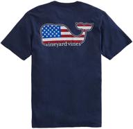 vineyard vines short sleeve americana t shirt men's clothing logo