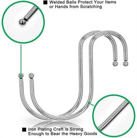 img 2 attached to 🧺 Hanging Hangers for Kitchen and Bathroom Organization: SumDirect Essentials