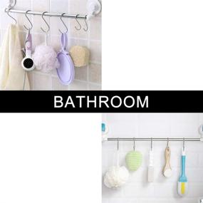 img 1 attached to 🧺 Hanging Hangers for Kitchen and Bathroom Organization: SumDirect Essentials