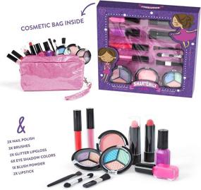 img 2 attached to 💫 Sparkling Fun with SmartEmily: Glitter Cosmetic Toys for Girls