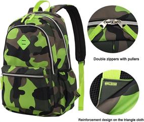 img 1 attached to COTEetCI Children Shoulder Backpack Camouflage: The Perfect Blend of Style and Function for Kids