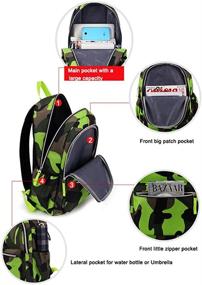 img 2 attached to COTEetCI Children Shoulder Backpack Camouflage: The Perfect Blend of Style and Function for Kids