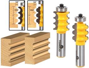 img 2 attached to 🪵 Enhance Your Woodworking Precision with the Triple Flute Medium Molding Router