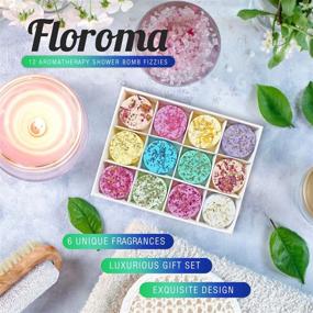 img 3 attached to 🚿 Floroma Aromatherapy Shower Steamers: Indulge in Relaxation with 12x Variety Set of Shower Bombs & Essential Oils. Perfect Gift for Women Who Have Everything. Elevate Your Home Spa Experience with Shower Steamer Tablets (Fizzies).