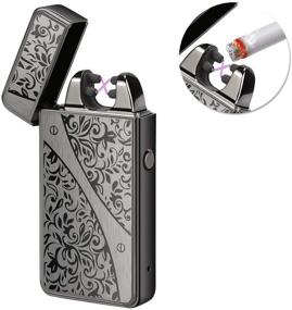 img 4 attached to Kivors Rechargeable Windproof Arc Lighter: Flameless Electronic Plasma Double Arc Ignitor