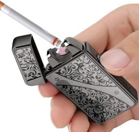 img 2 attached to Kivors Rechargeable Windproof Arc Lighter: Flameless Electronic Plasma Double Arc Ignitor