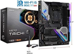 img 3 attached to 💻 ASRock X570 Taichi Premium Motherboard - AM4 AMD, X570, SATA 6Gb/s, ATX