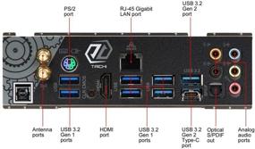 img 1 attached to 💻 ASRock X570 Taichi Premium Motherboard - AM4 AMD, X570, SATA 6Gb/s, ATX