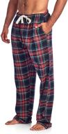 ashford brooks flannel pajama buffalo men's clothing: perfect for comfortable sleep & lounge logo