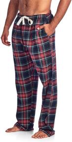 img 4 attached to Ashford Brooks Flannel Pajama Buffalo Men's Clothing: Perfect for Comfortable Sleep & Lounge