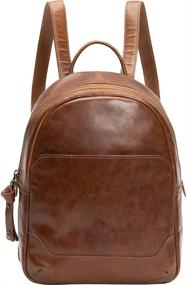 img 4 attached to 🎒 Cognac FRYE Melissa Medium Backpack