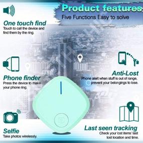 img 3 attached to Smart Key-Finder Wireless Tracker For Phone Wallet Vehicle Luggage Kids-GPS-Tracker (1 Pack