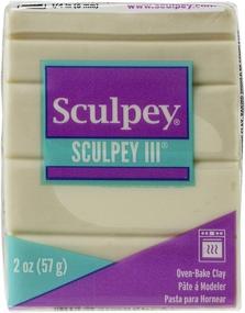 img 4 attached to Glow in the Dark Sculpey III Polymer Oven-Bake Clay, Non Toxic, 2 oz. bar - Ideal for Modeling, Sculpting, Holiday, DIY, Mixed Media, School Projects, Kids & Beginners!