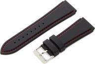 🌟 genuine silicone hadley roma ms3345rq 200: a long-lasting and high-quality watch strap logo