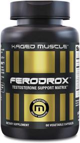 img 4 attached to 💪 Kaged Muscle Ferodrox Testosterone Booster - Enhanced Formula with LJ100 Tongkat Ali and KSM-66 Ashwagandha - Supports Testosterone Levels, 60 Count (Pack of 1)