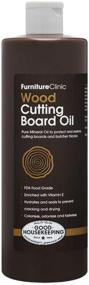 img 4 attached to 🔪 Furniture Clinic Cutting Board Oil: Food Safe Mineral Oil for Cutting Boards, Butcher Blocks, and Countertops - Protect, Condition, and Restore; 8.5oz