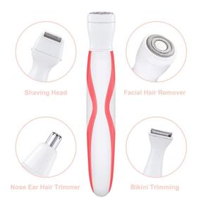 img 2 attached to MODREPIO Electric Waterproof Trimmer Remover