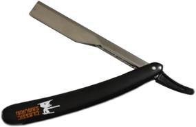 img 2 attached to Premium Classic Samurai Barber Straight Edge Razor Set with 300 High-Quality Lord Single Edge Razor Blades