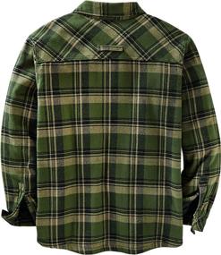 img 2 attached to 👕 XXL Nightshade Men's Flannel Clothing by Legendary Whitetails