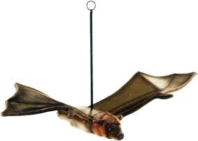 img 1 attached to 🦇 Hansa Flying Bat Plush Toy (Model 190340)