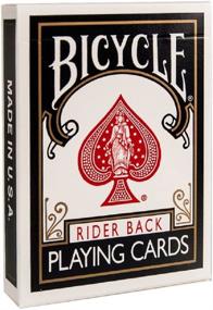 img 4 attached to 🎴 Premium Matsui Gaming Machine Bicycle Black Rider 808 Playing Cards - 4-Pack: Top-Quality Cards for Unbeatable Gaming Experience!