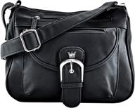 🔫 ccw concealed carry handbag by purse king - crossbody and shoulder bag for concealment logo