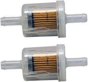 img 1 attached to 🔍 Briggs & Stratton Authentic OEM 691035 Fuel Filter - 40 Micron (2 Pack)