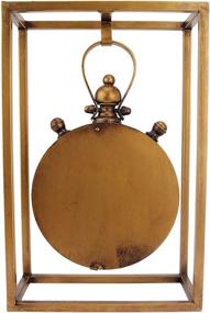 img 1 attached to Metalware Brass Industrial Age Mantel Clock by Design Toscano - 13 Inch