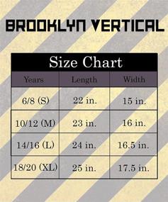 img 1 attached to BROOKLYN VERTICAL 4 Pack Sleeve T Shirt Boys' Clothing for Tops, Tees & Shirts