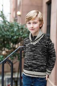 img 3 attached to 👕 Stylish Boyoo Knitted Sweater for Boys: Long Pullovers and Fashionable Clothing Options