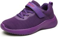 👟 dream pairs boys girls breathable tennis running shoes: unbeatable athletic sport sneakers logo