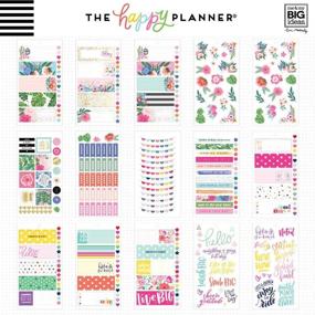 img 2 attached to 📓 me & my BIG ideas Sticker Value Pack for Mini Planner - The Happy Planner Scrapbooking Supplies - Choose Happy Theme - Multi-Color & Gold Foil - 30 Sheets, 907 Stickers