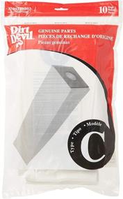 img 3 attached to Dirt Devil Type C Deluxe Vacuum Bags (10-Pack), 3700148001: Efficient Cleaning Solution for Your Vacuum Cleaner