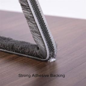 img 2 attached to 🚪 Wardrobe Adhesive Stripping Excluder by Fowong