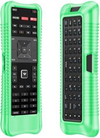 img 3 attached to 📱 Enhance Your Vizio XRT500 Remote with the Fintie Silicone Case in Green Glow in The Dark