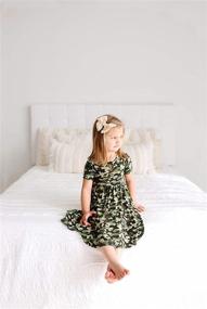 img 3 attached to 👗 Optimized Search: Posh Peanut Girls' Dresses - Baby Clothing in Soft Bamboo Viscose - Ideal Summer Dress for Kids