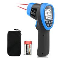 🌡️ btmeter bt-985b laser temperature gun pyrometer, -58~2480℉(-50~1360℃) high temperature meter, 16:1 distance spot ratio industrial infrared thermometer tester for furnace, smelting (not for measuring human body temperature) logo