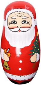 img 2 attached to Exquisite Handmade Matryoshka Christmas Decorations Await You!