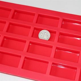 img 2 attached to X-Haibei 20-Cavity Silicone Mold: Mini Rectangular Soap & Chocolate Candy Maker - 0.5OZ per Cell