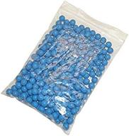 🔵 high-performance sky blue paintballs: 250 police training .43 caliber 11mm for kingman chaser, eraser, and rap4 guns logo
