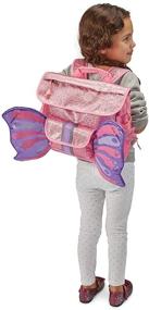 img 3 attached to Bixbee Girls Backpack Sparkalicious Butterflyer