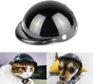 🏍️ motorcycle pet helmet for small-medium dogs and cats - doggy hat for bike logo