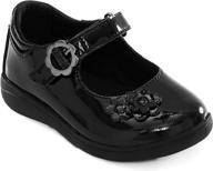 stride rite girls patent toddler girls' shoes and flats logo