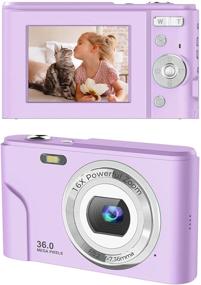 img 4 attached to 📷 Toberto 1080P HD Vlogging LCD Mini Camera: 16X Zoom, 36MP Point and Shoot for Students, Beginners, and Beauty Face