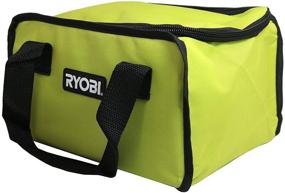 img 1 attached to Ryobi Soft-Sided Power Tool Bag with Cross X 🔧 Stitching and Zippered Top - Ideal for CSB143LZK Circular Saw