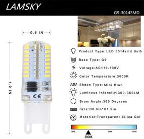 img 3 attached to 💡 Lamsky Halogen Replacement Dimmable 130Voltage: Efficient Lighting Solution for Home and Office