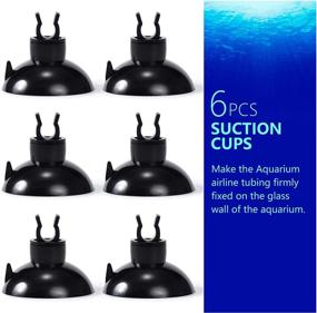 img 2 attached to 🐠 20 Feet of Mounts Sea Brothers Silicone Airline Tubing – Professional Standard for Aquarium Air Pump Accessories, with Check Valves, Suction Cups, and Connectors (Assorted Colors) – 3/16-Inch