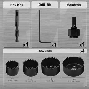 img 3 attached to 5-Piece Plastic Drywall Hole Set