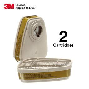 img 3 attached to Enhanced 3M Cartridge Purifying Respirator: Low Maintenance Solution for Optimal Protection